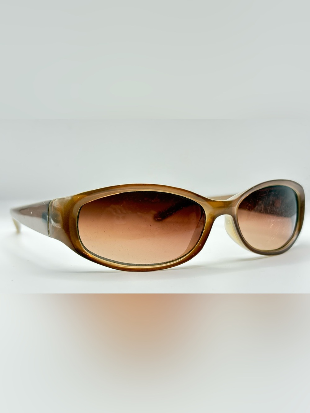 Nine West NW1210006 Brown Oval Sunglasses Frames Only